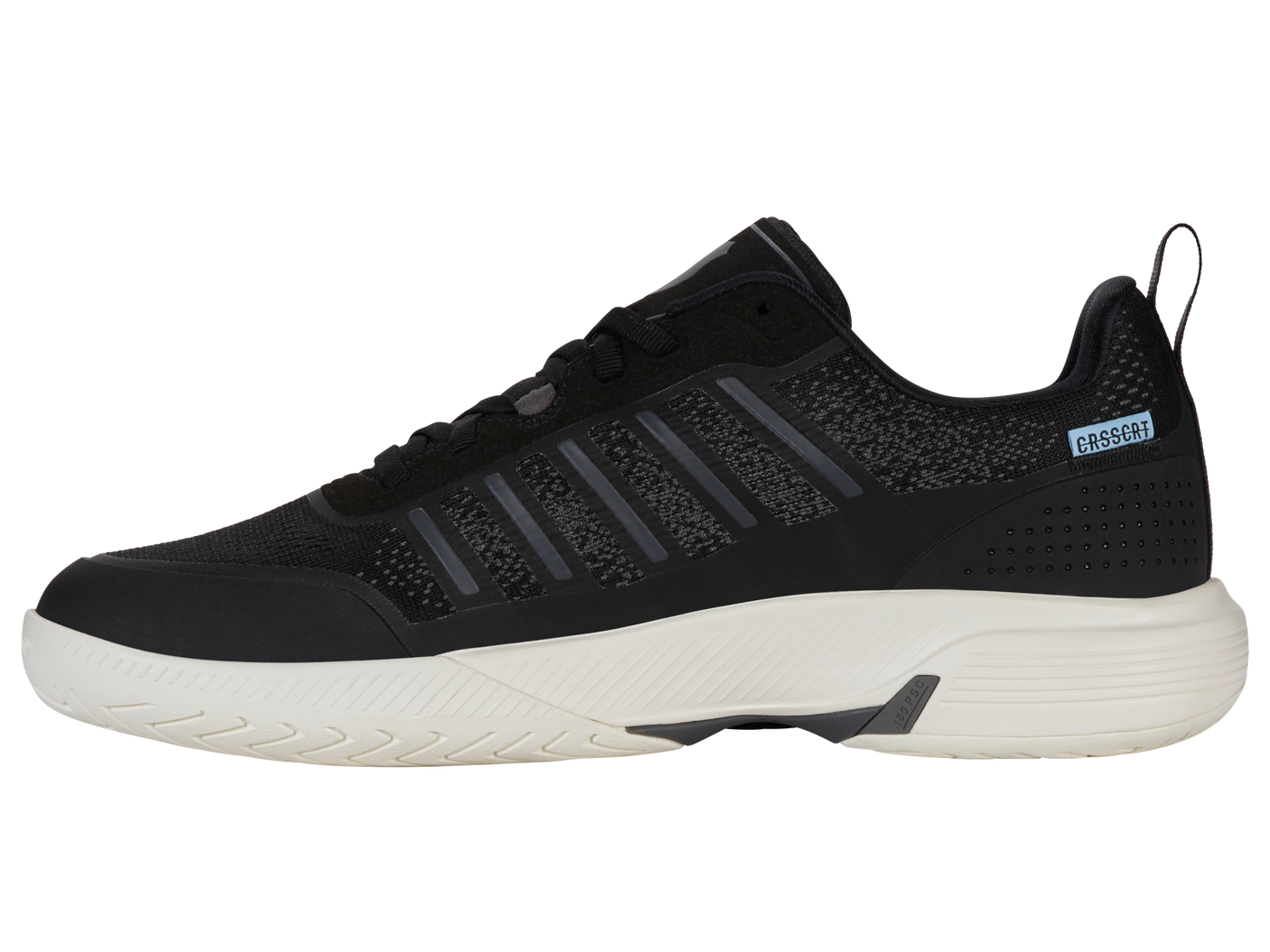 K-Swiss Men's Shoes Ultra Court | Black/Snow White/Asphalt