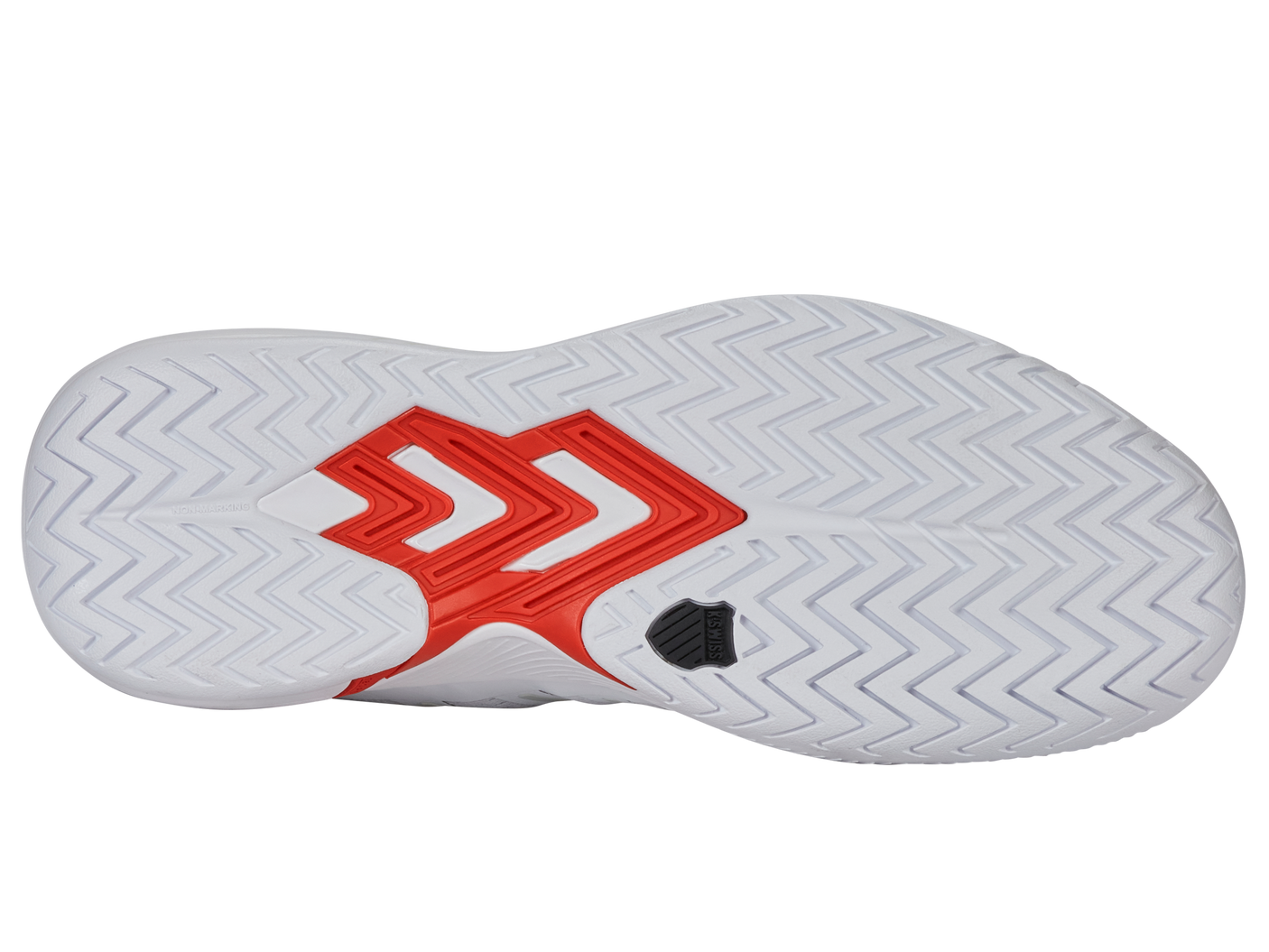 K-Swiss Men's Shoes Ultra Court | White/Black/Mars Red