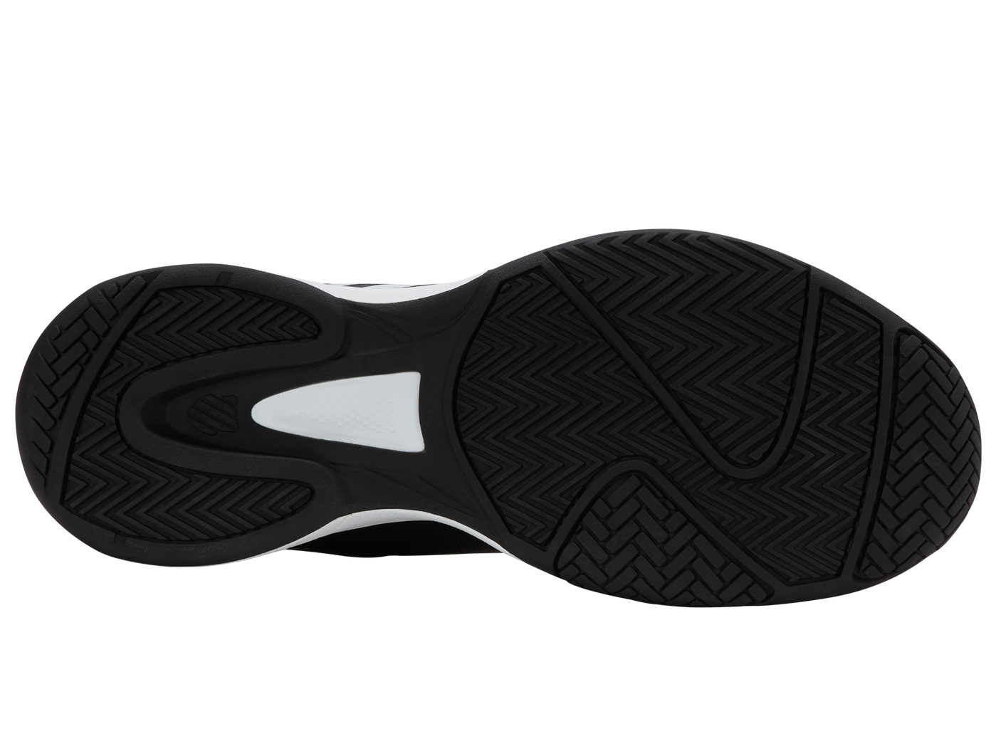 K-Swiss Men's Shoes Court Express 2 | Black/White/Soft Neon Green