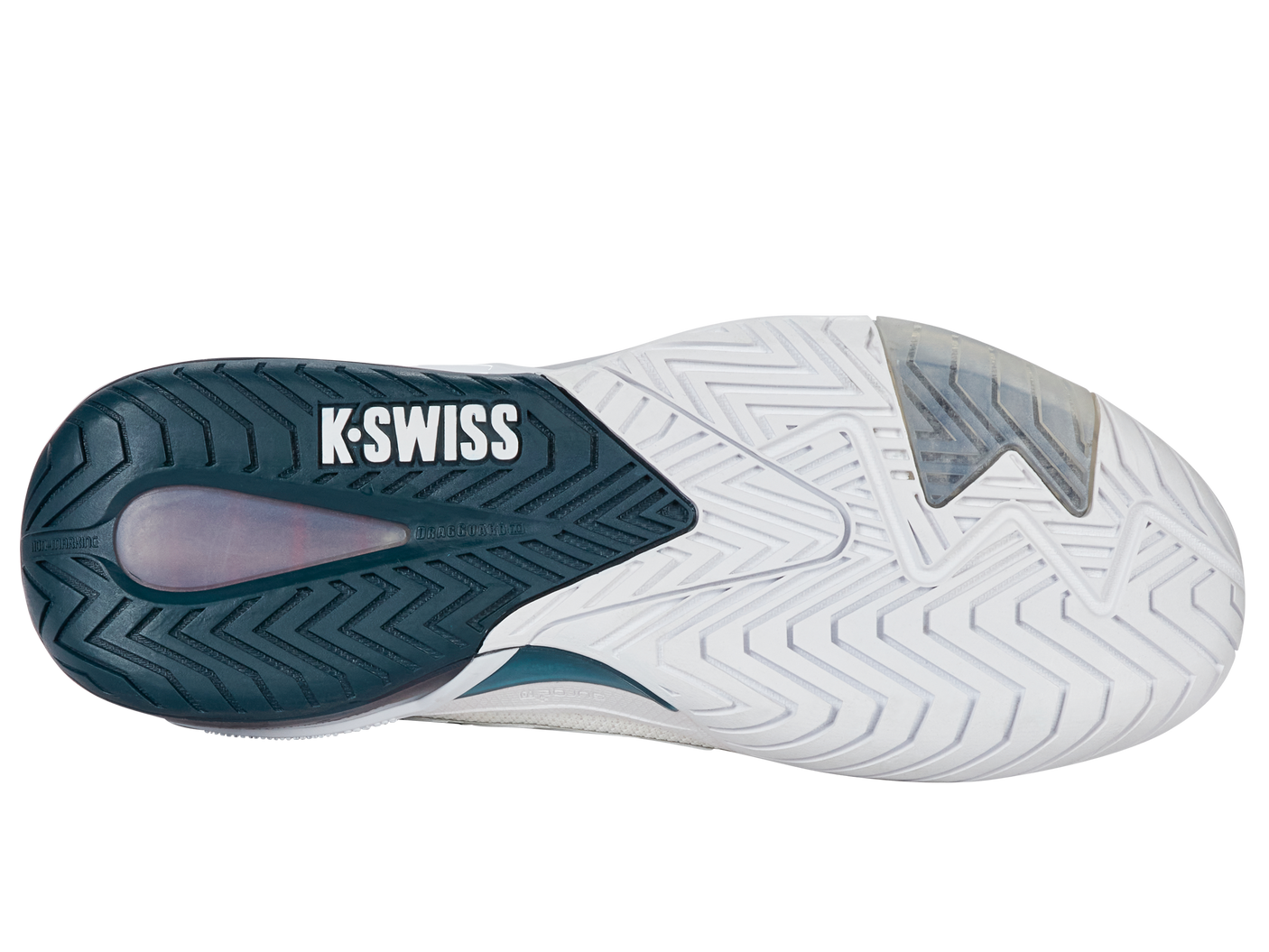 Zapatillas K-Swiss Ultrashot 4 para hombre | Blanco/Stargazer/Neón