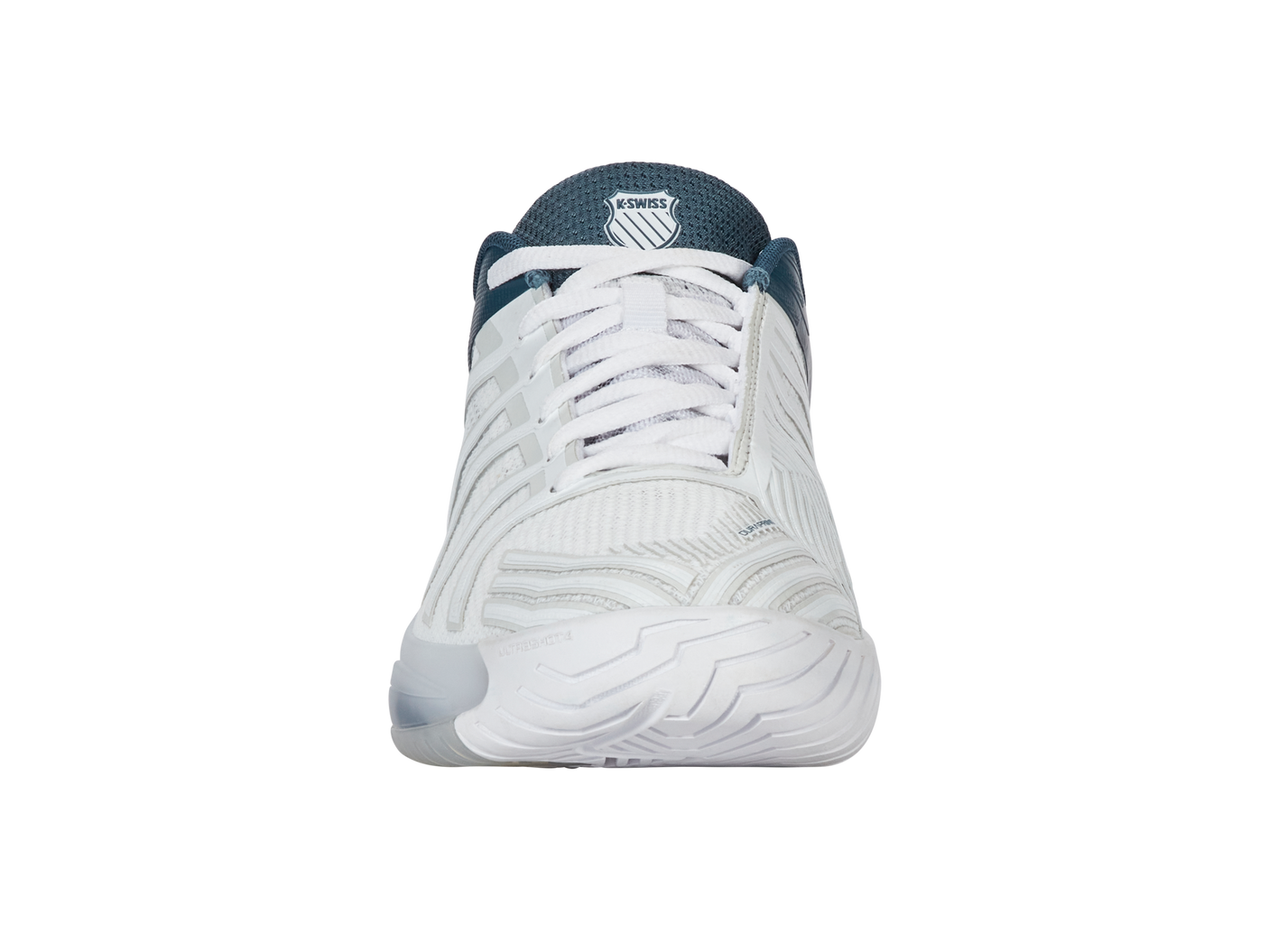 Zapatillas K-Swiss Ultrashot 4 para hombre | Blanco/Stargazer/Neón