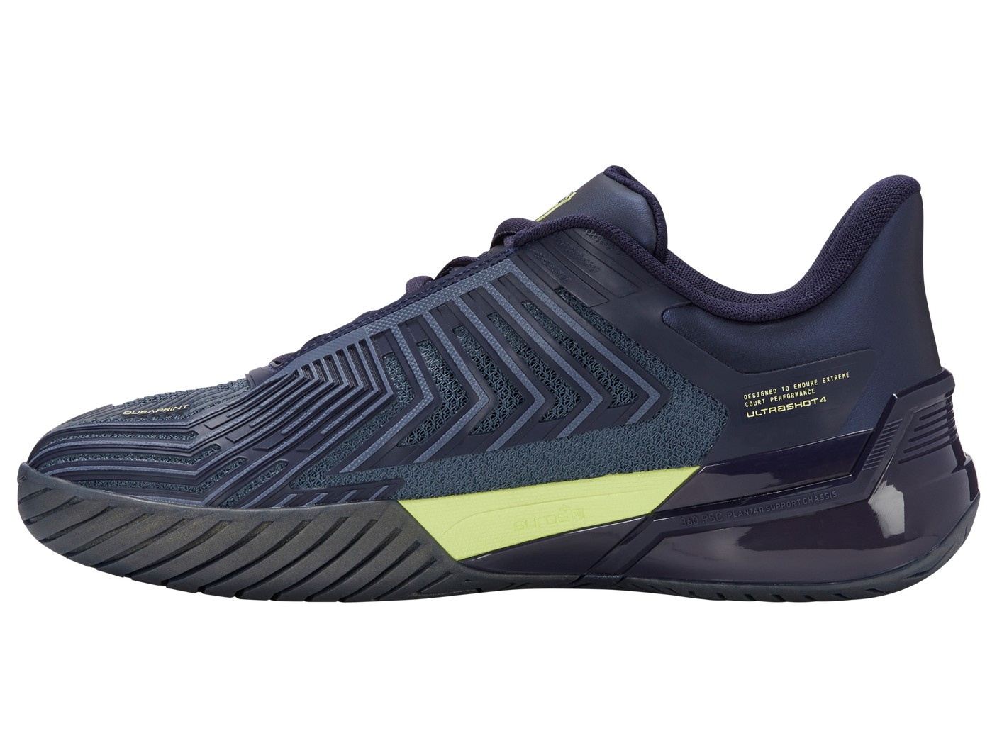 K-Swiss Men's Shoes Ultrashot 4 | Vintage Indigo/Naval Academy/Luminary Green