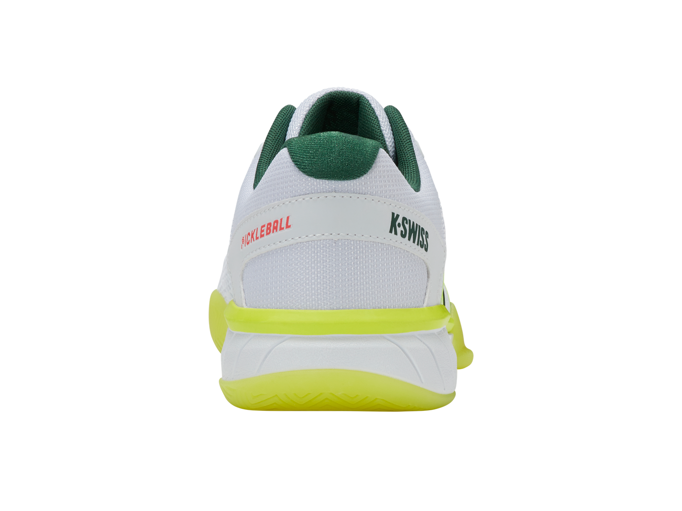 K-Swiss Men's Shoes Express Light Pickleball | White/Neon Lime/Eden