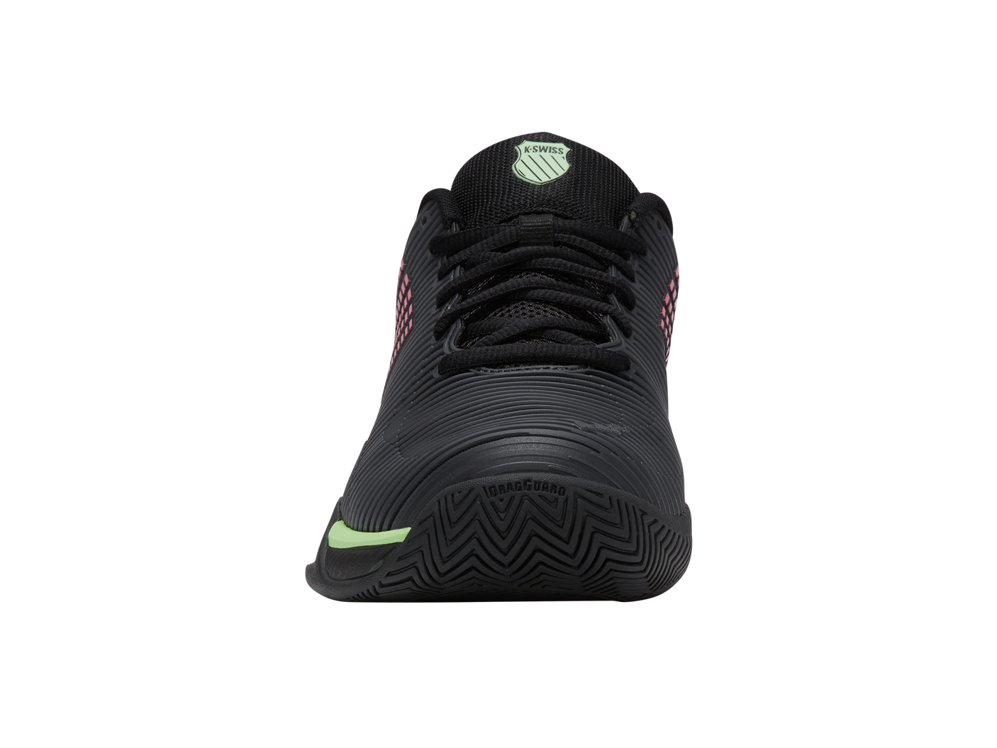 06806-034-W | HYPERCOURT EXPRESS 2-2E | BLACK/SOFT NEON GREEN/NEON LAVA