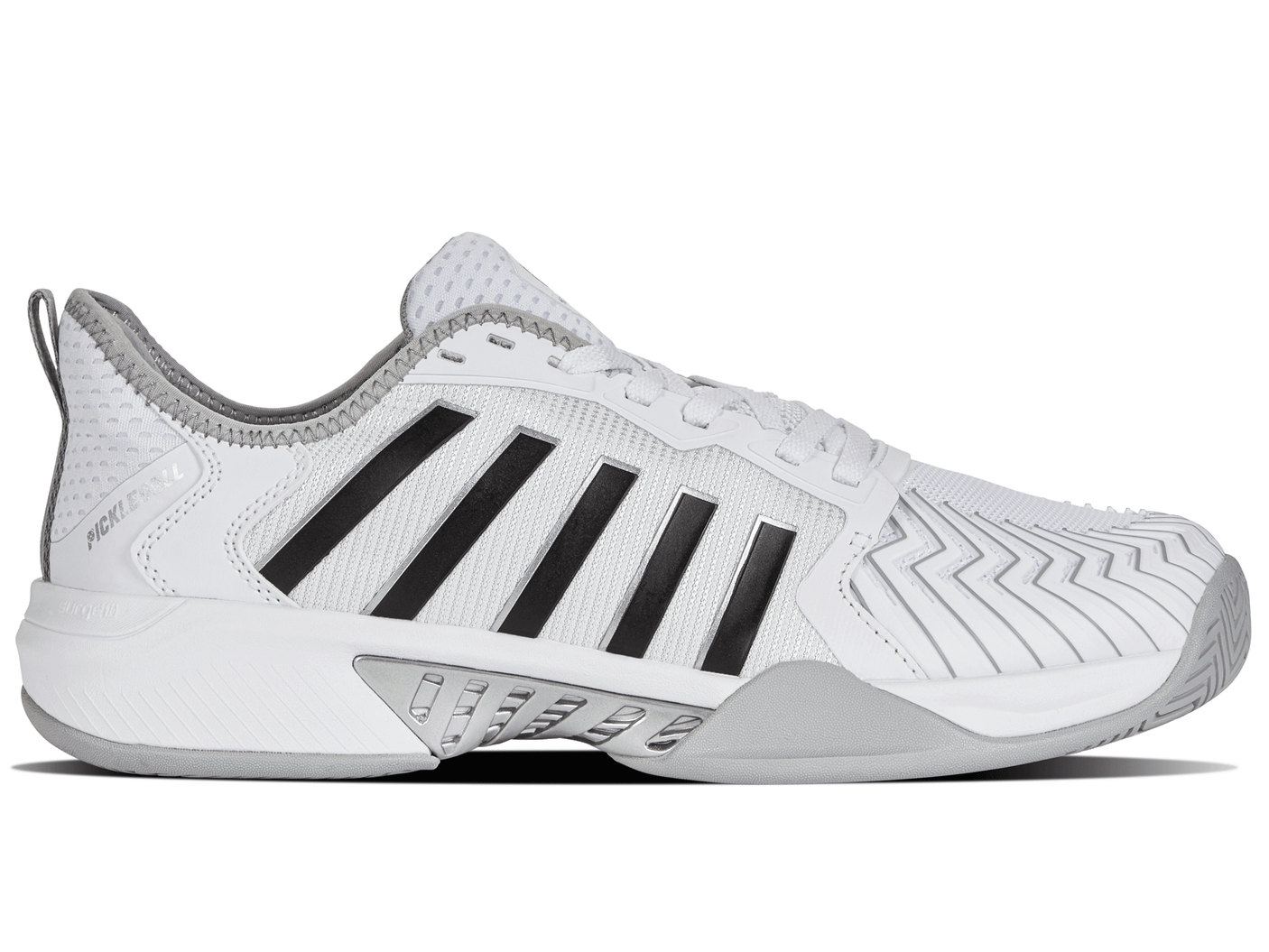 Zapatillas K-Swiss para hombre Pickleball Supreme | Blanco/Gris claro/Negro