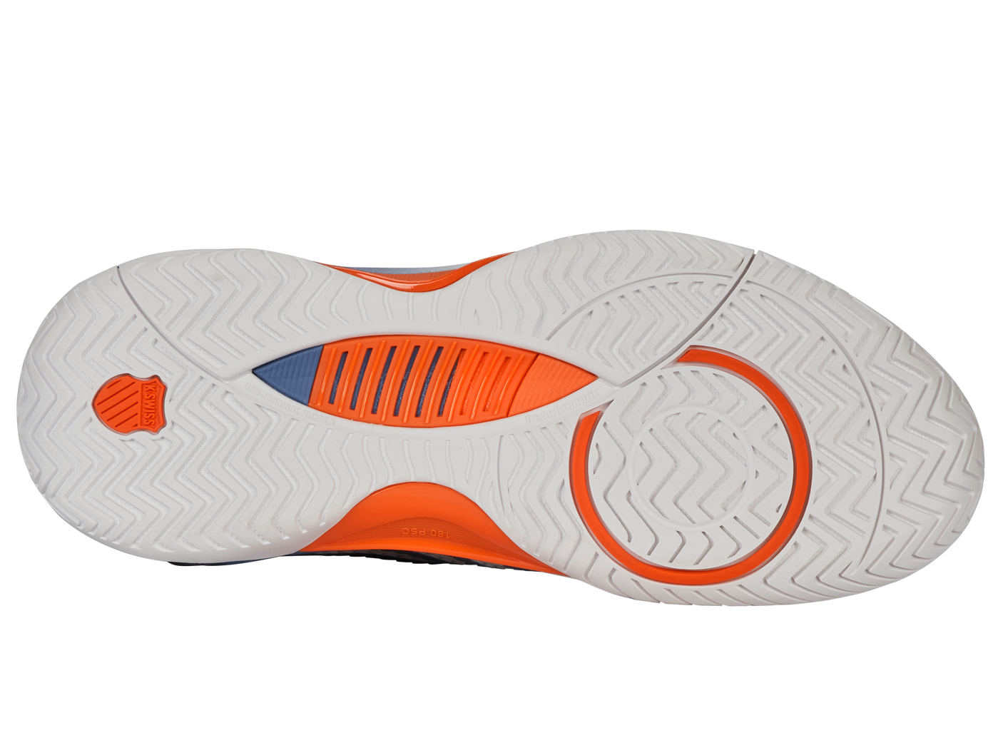 K-Swiss Men's Shoes Hypercourt Supreme 2 | Lucent White/Infinity/Scarlet Ibis