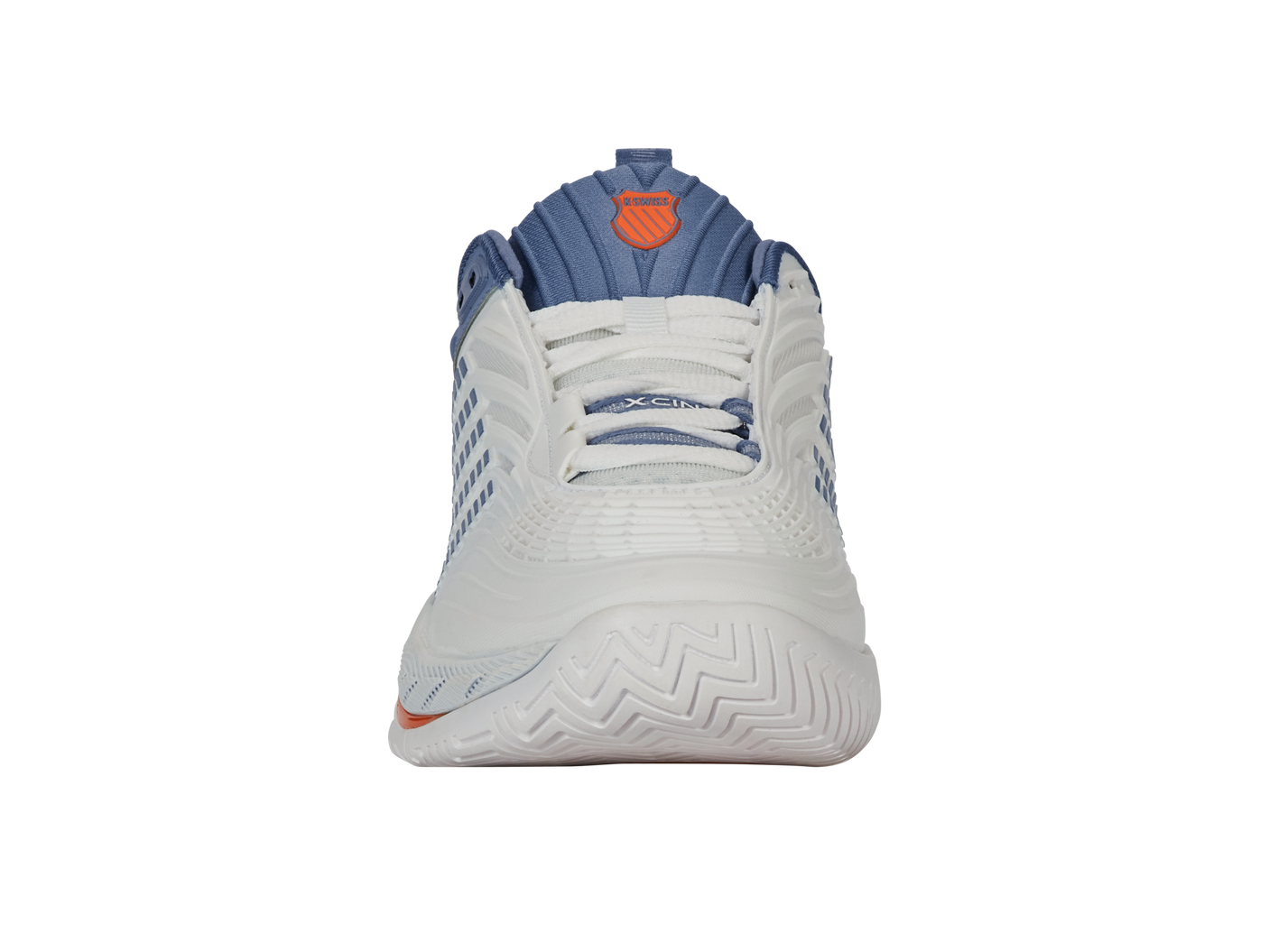 K-Swiss Men's Shoes Hypercourt Supreme 2 | Lucent White/Infinity/Scarlet Ibis