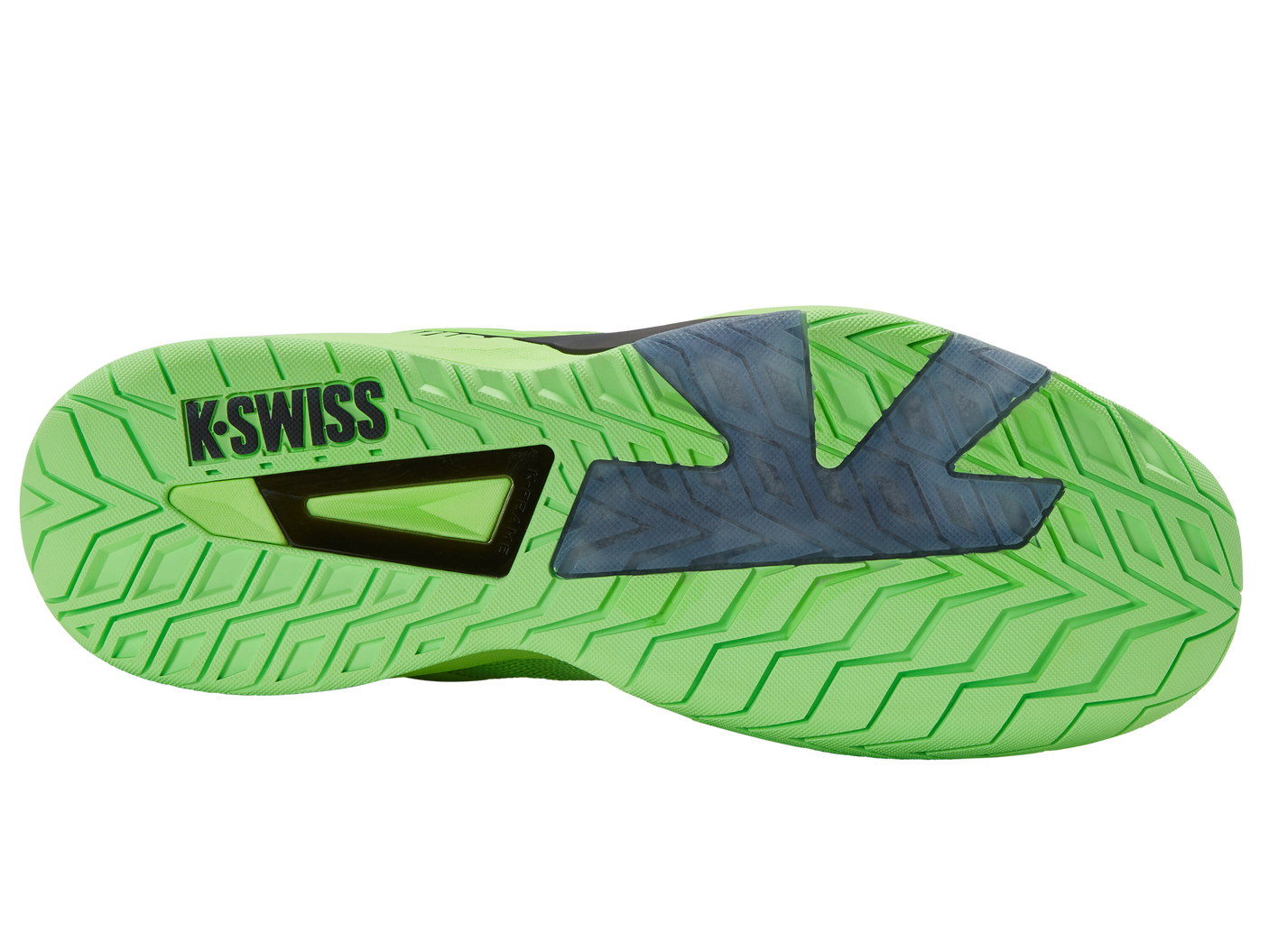 Zapatillas K-Swiss para hombre K-Frame Speed Rublo | Verde neón suave/Negro/Lava neón