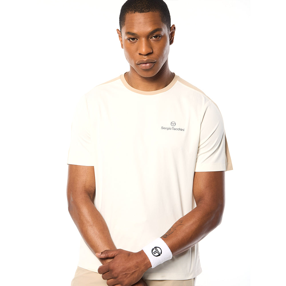 Sergio Tacchini Tore T -Shirt - Gardenia