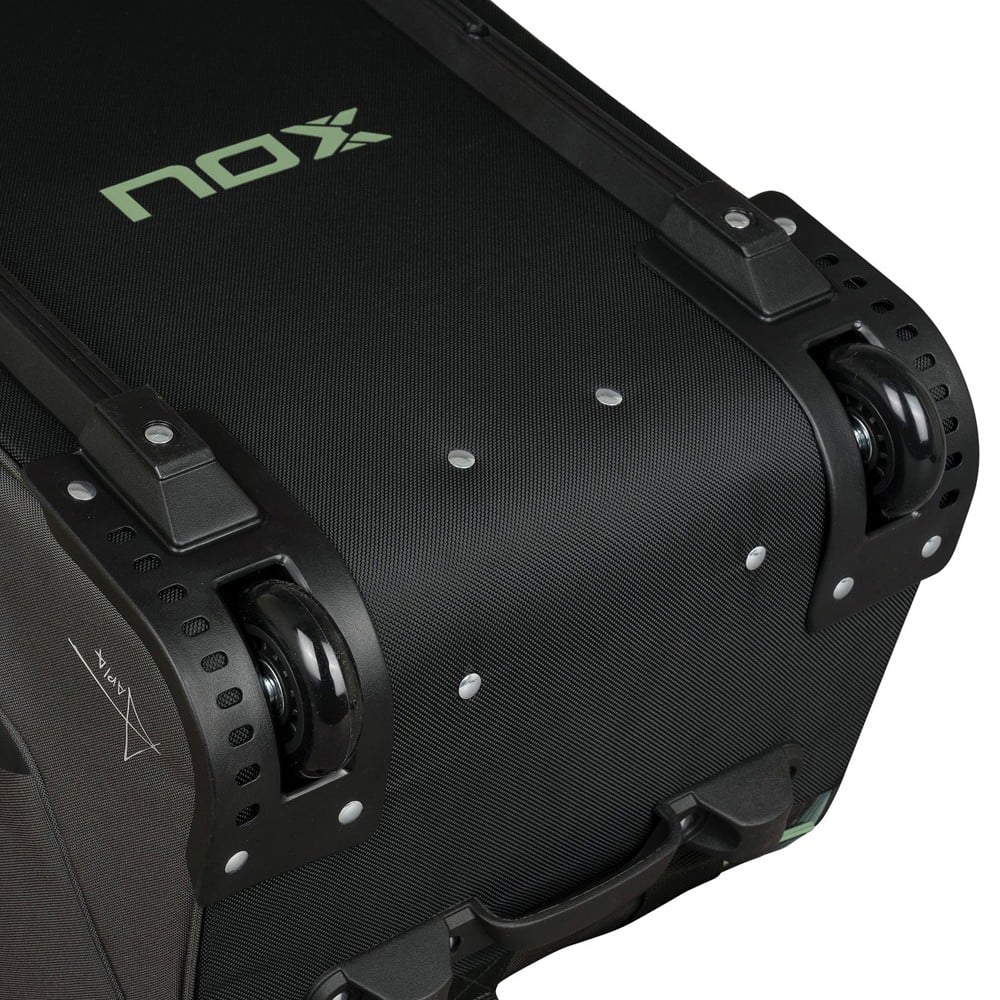 Nox Padel Bag AT10 Competition Trolley Padel Bag Black & Green