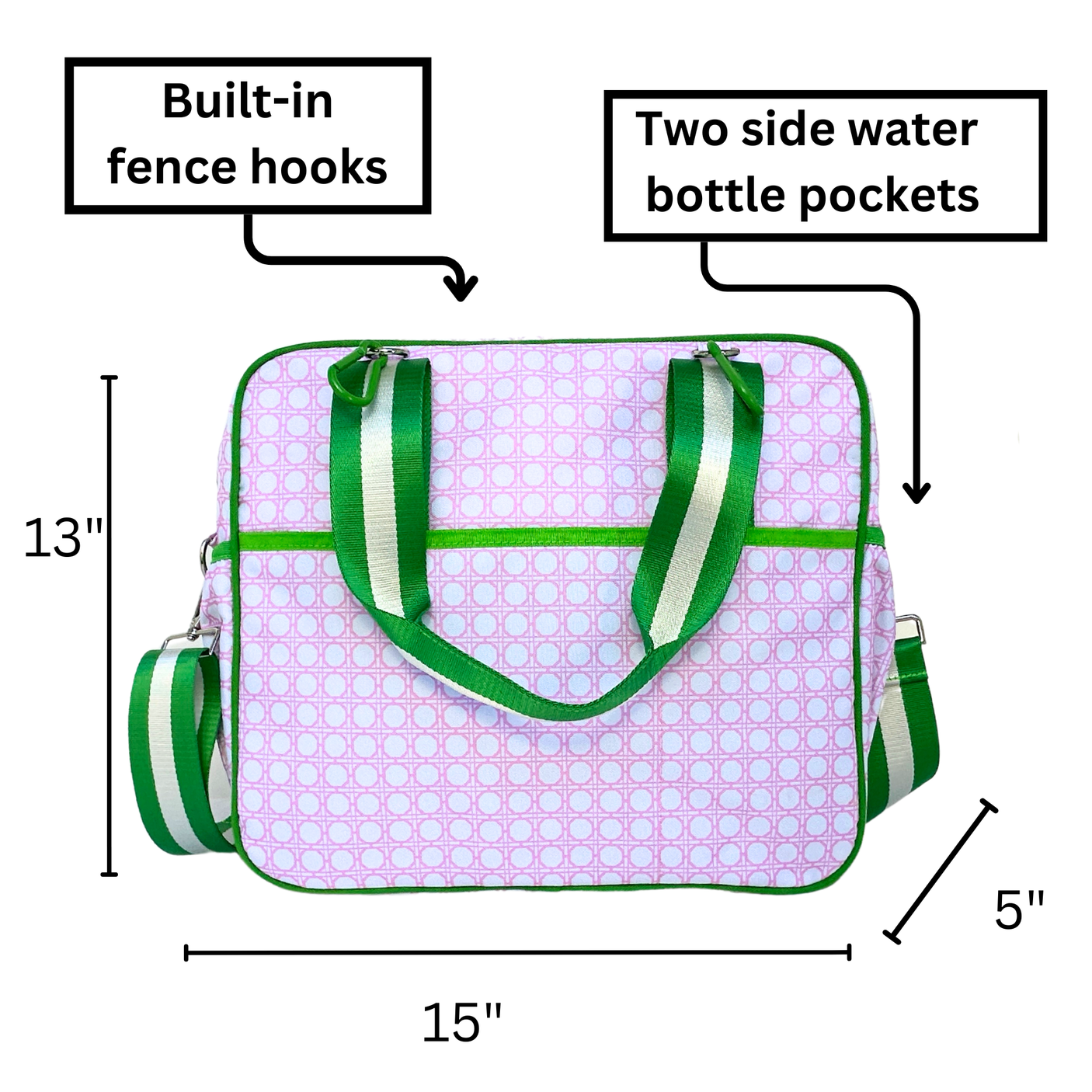 Queen Of The Court Prepster Pickleball Bag