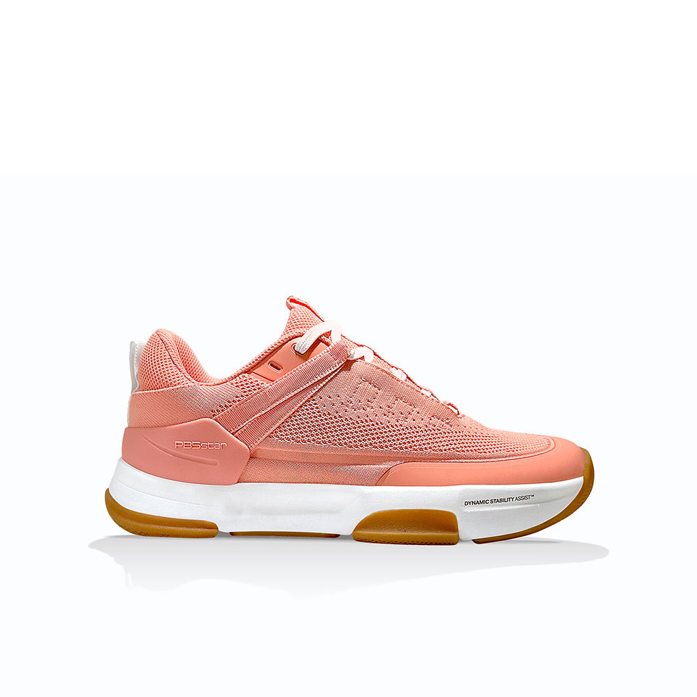 PB5 Women's Pickleball Shoes Court2 | Peach-Gum