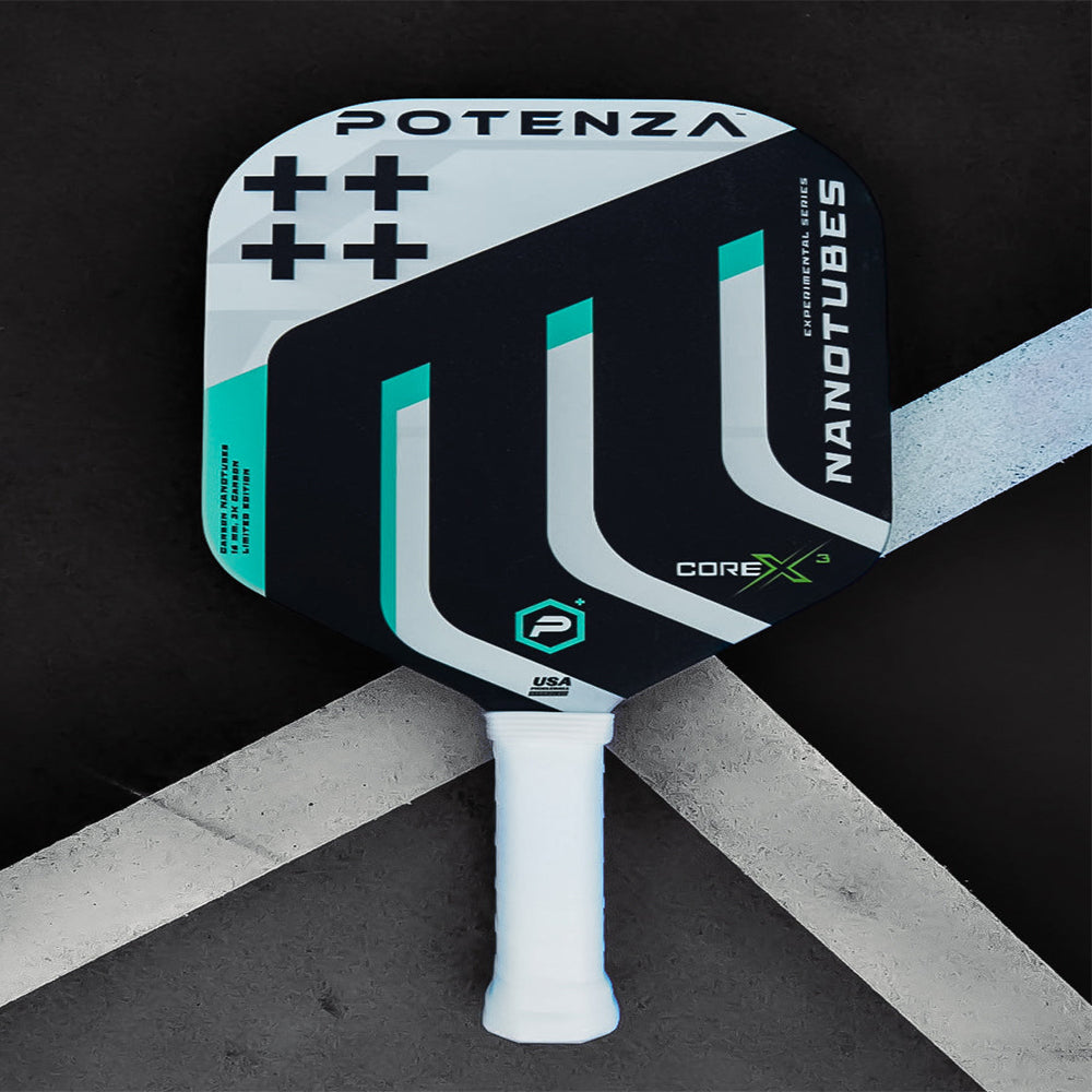 Potenza Pickleball Paleta de Pickleball de Nanotubos de Carbono+ COREx3