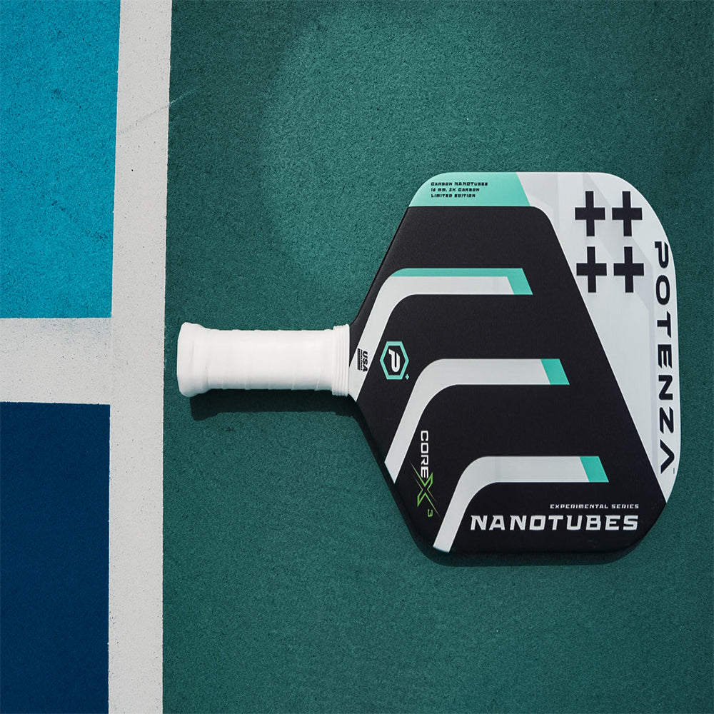 Potenza Pickleball Paleta de Pickleball de Nanotubos de Carbono+ COREx3