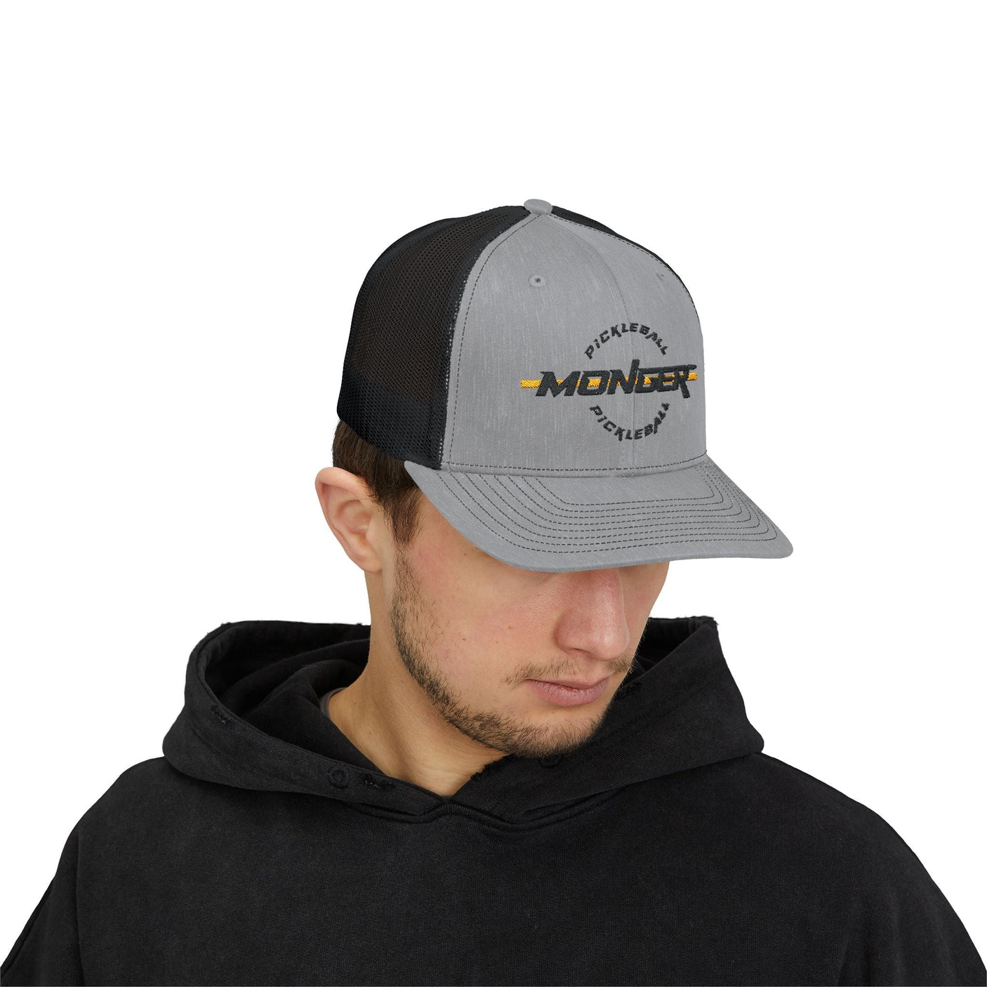 PickleballMonger - Pickleball Monger Snapback Trucker Cap