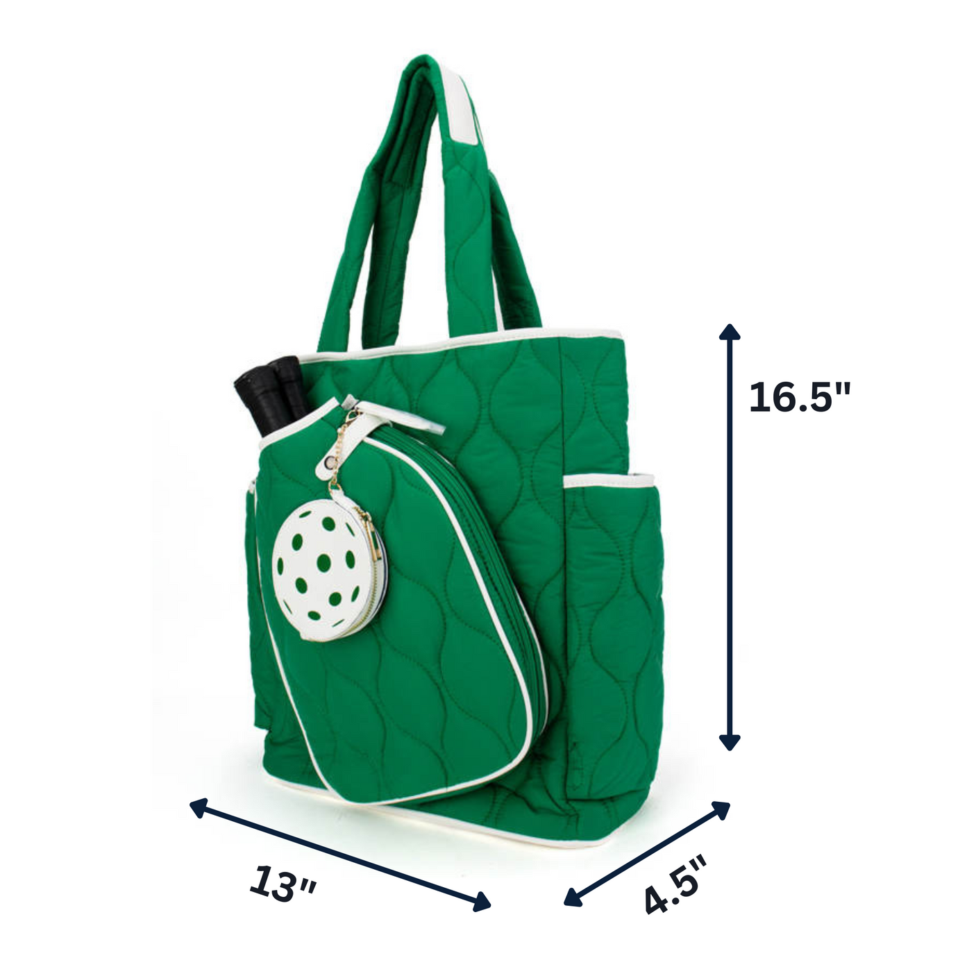 Queen Of The Court Fifth Ave Pickleball Convertible Tote Bag/Backpack