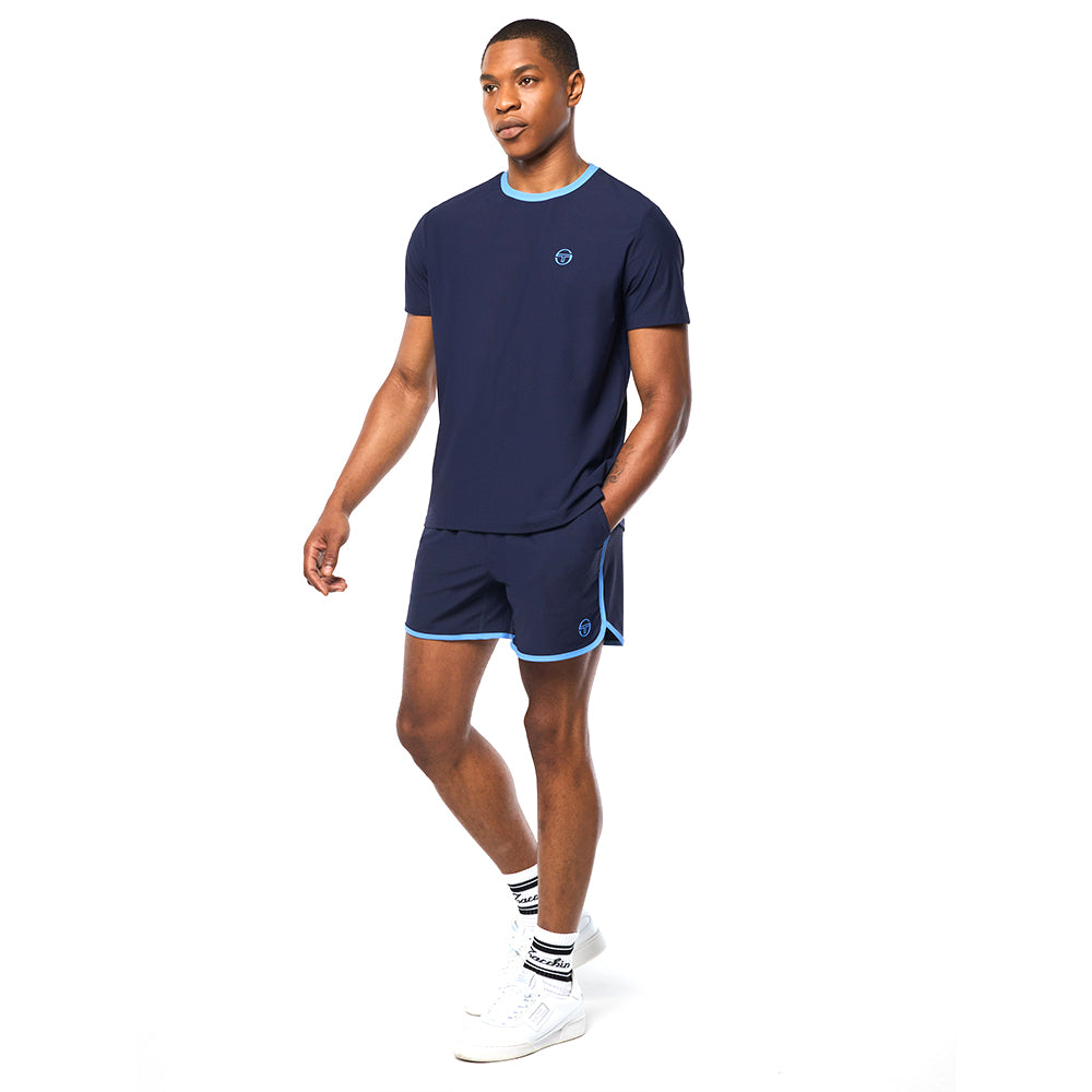 Sergio Tacchini Grata Active T -Shirt - Maritime Blue