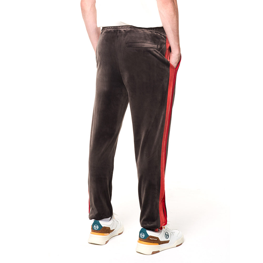 Sergio Tacchini Banda Velour Track Pant - Mulch
