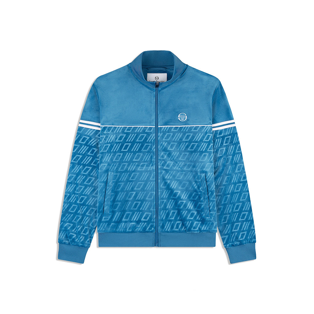 Sergio Tacchini Bandiera Track Jacket - Mykonos Blue