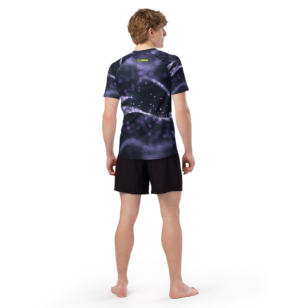 CROWN PICKLEBALL - Men's Tourney Shirt (Purple)