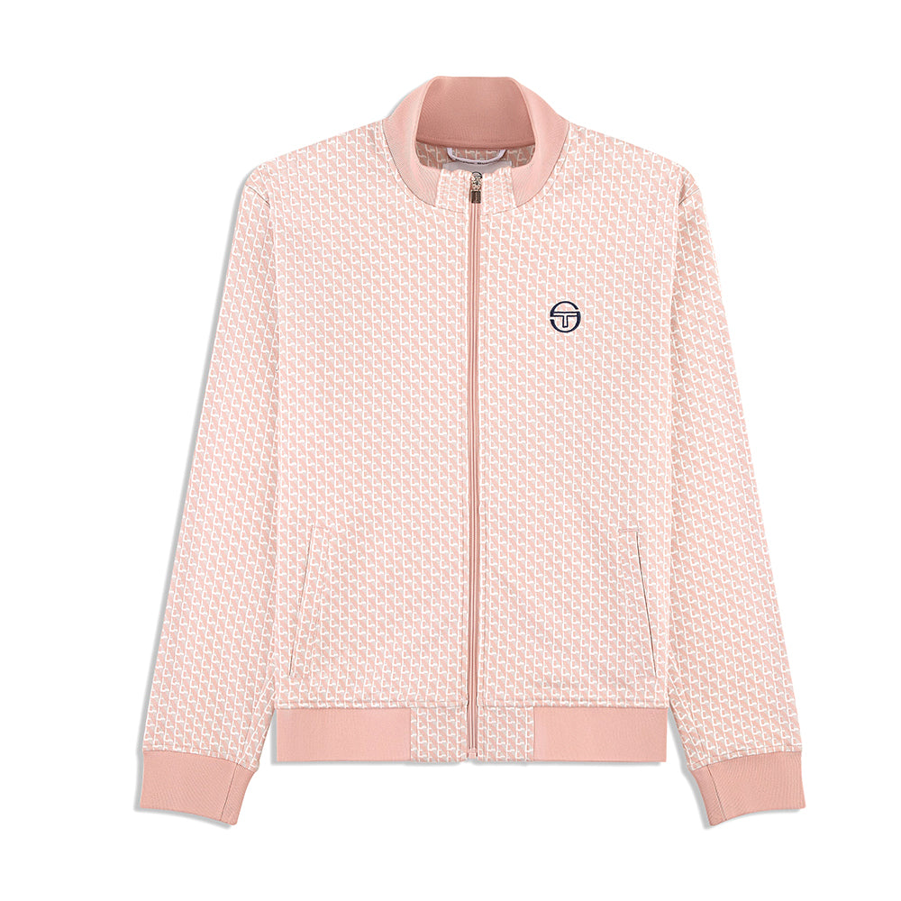 Sergio Tacchini Paolo Knit Track Jacket - Pale Mauve