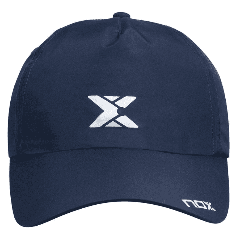 Nox Padel Hat - Blue Cap With White Logo
