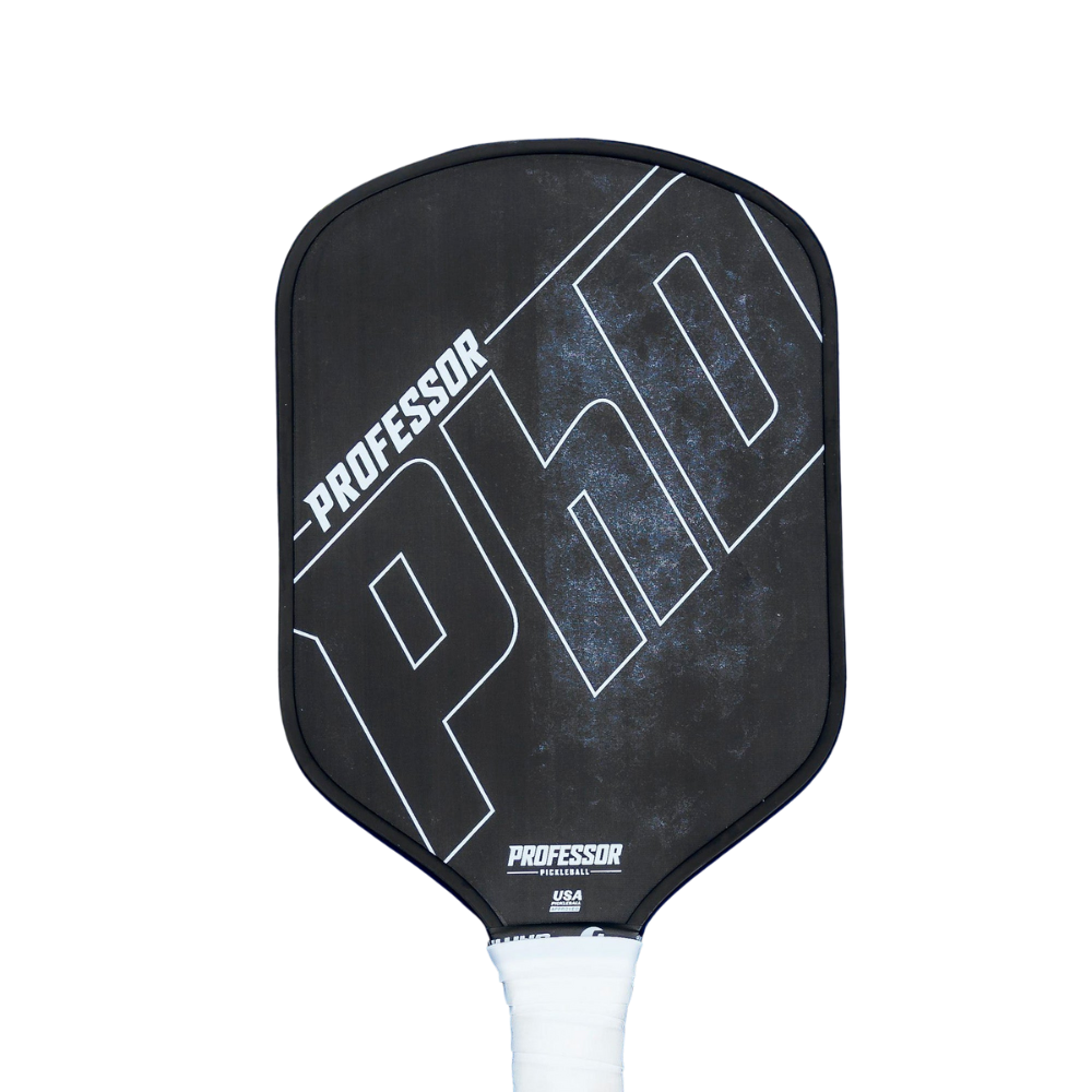 Professor Pickleball Paddle Eraser | Raw Carbon Fiber