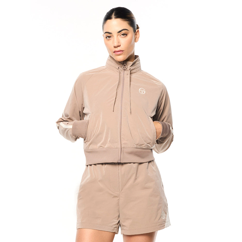 Sergio Tacchini Pippa Track Jacket - Taupe Grey