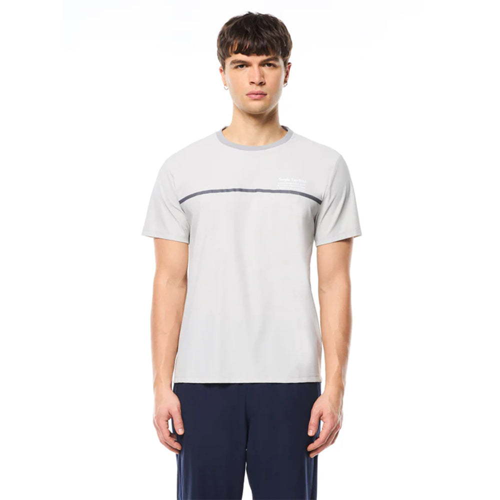 Camiseta Sergio Tacchini Campo Court | Gris discreto