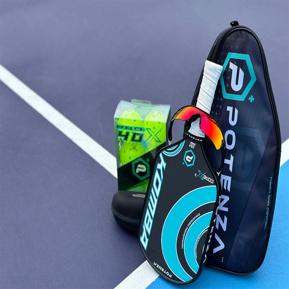 Potenza Pickleball - POTENZA Paddle Travel Case (fits 2 paddles)