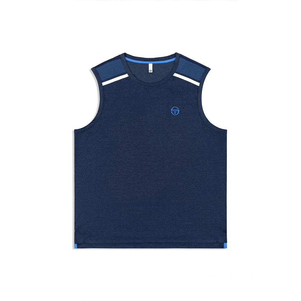 Sergio Tacchini Attivo Damarindo Tank - Maritime Blue
