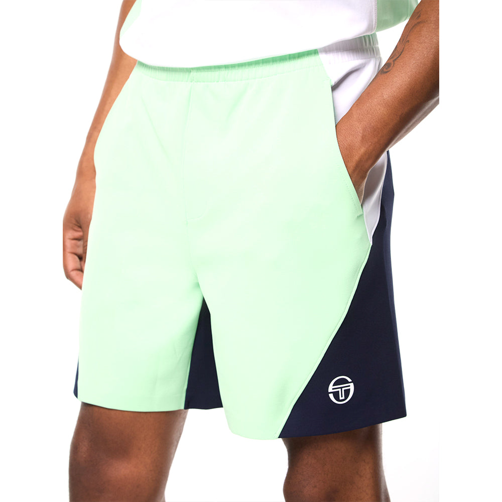 Sergio Tacchini Pagia Court Short - Green Ash