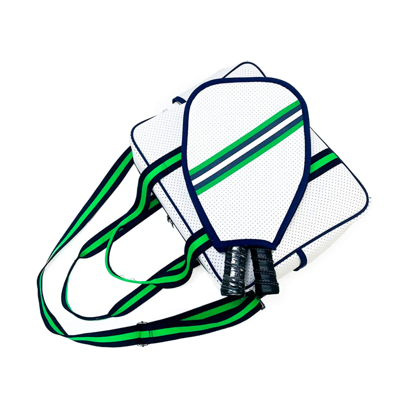 PickleballMonger - Pickleball Bags White & Green