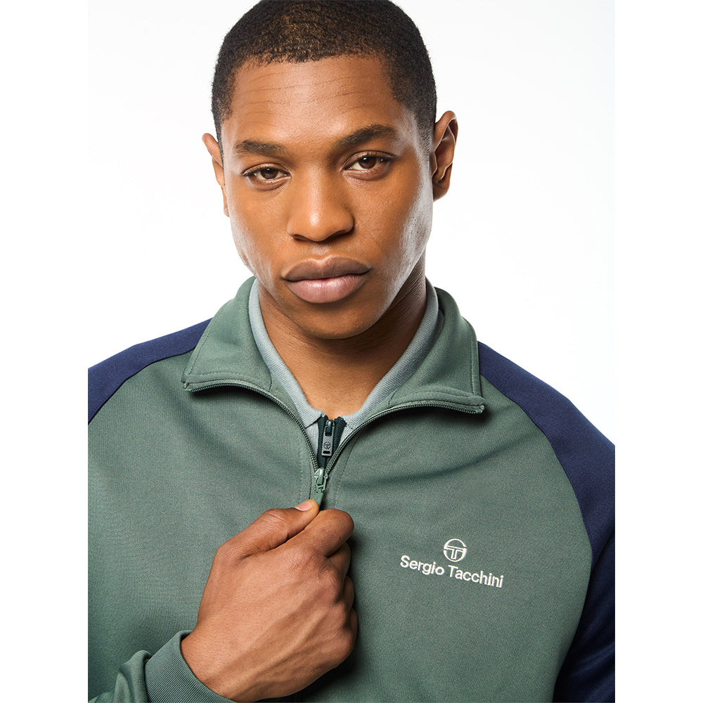Sergio Tacchini Spacco Track Jacket - Duck Green