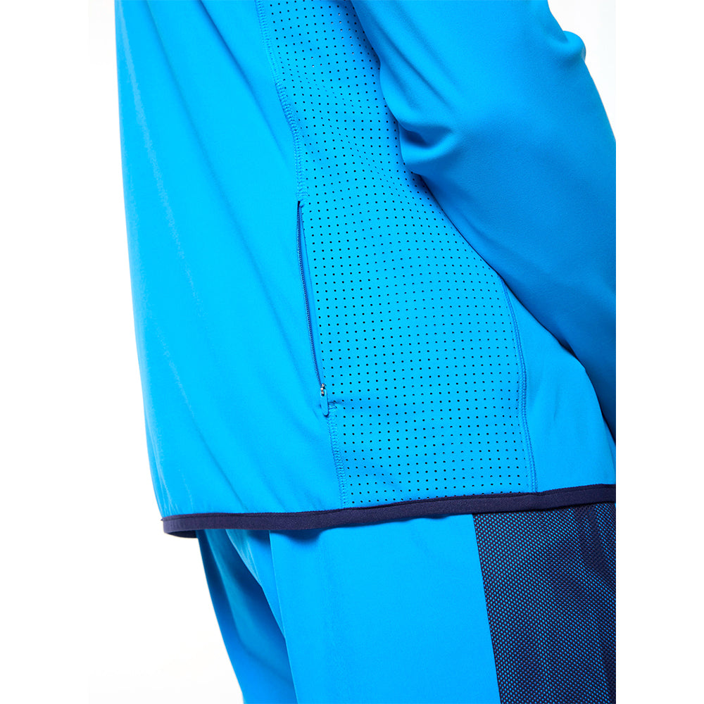Sergio Tacchini Elio 1/4 Zip Pullover - French Blue