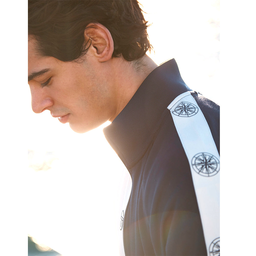 Sergio Tacchini Bussola Track Jacket - Maritime Blue
