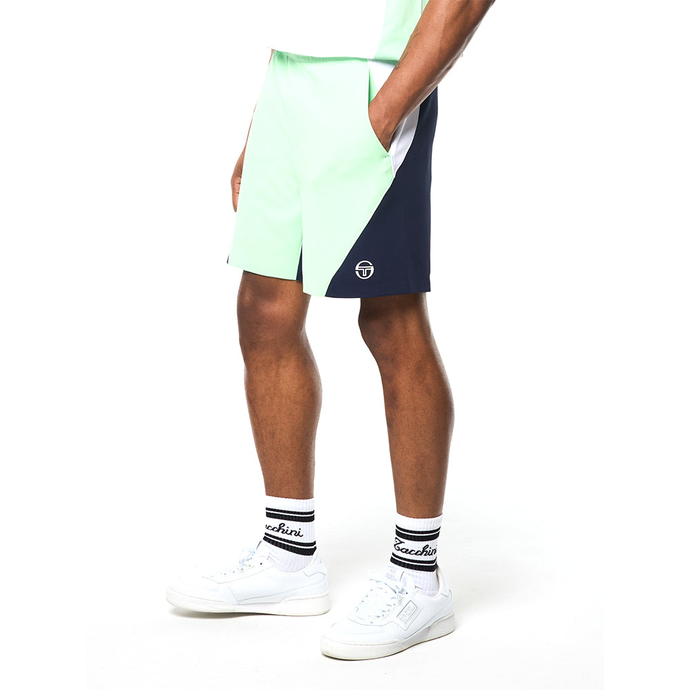 Sergio Tacchini Pagia Court Short - Green Ash