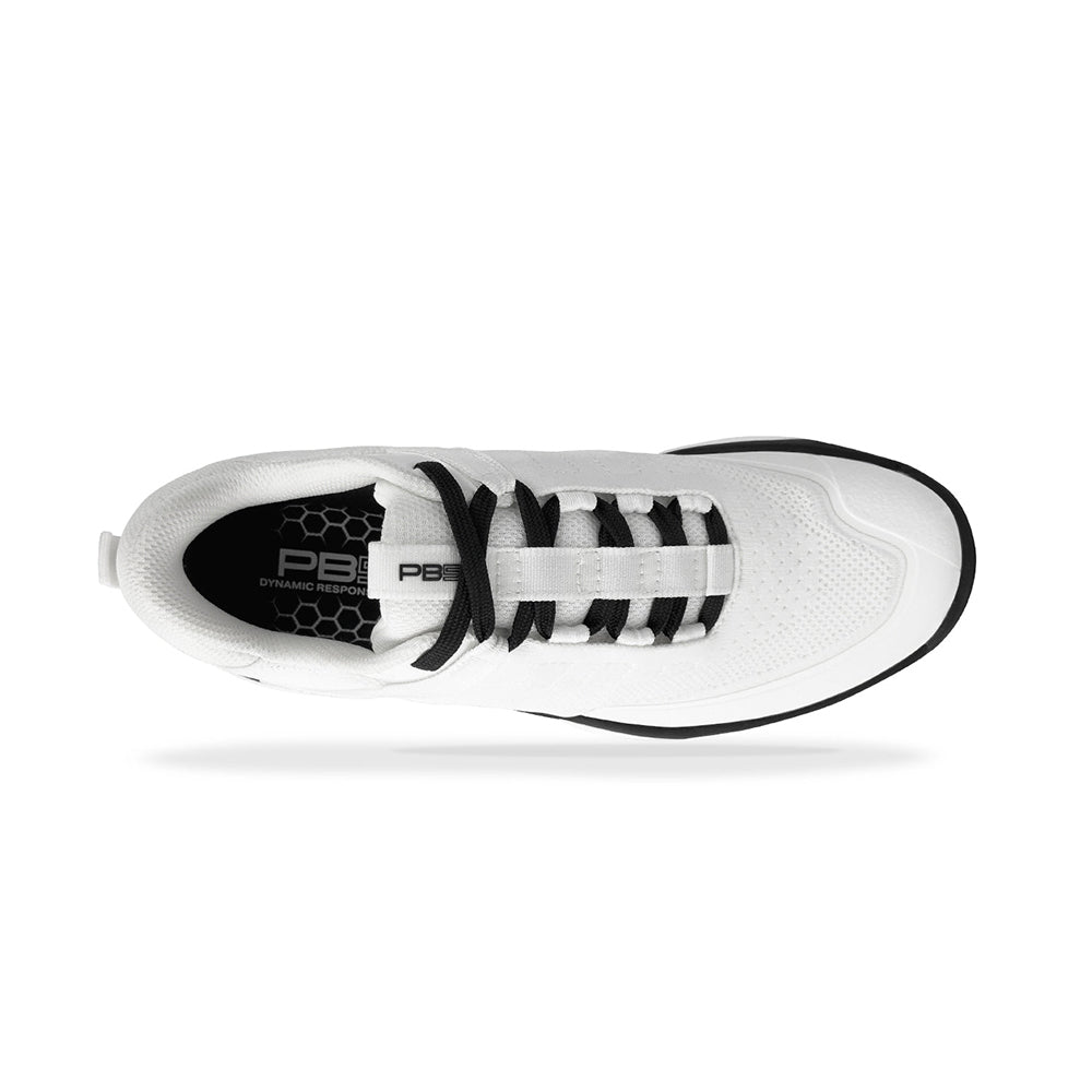 PB5 Men's Pickleball Shoes Court2 | White-Black