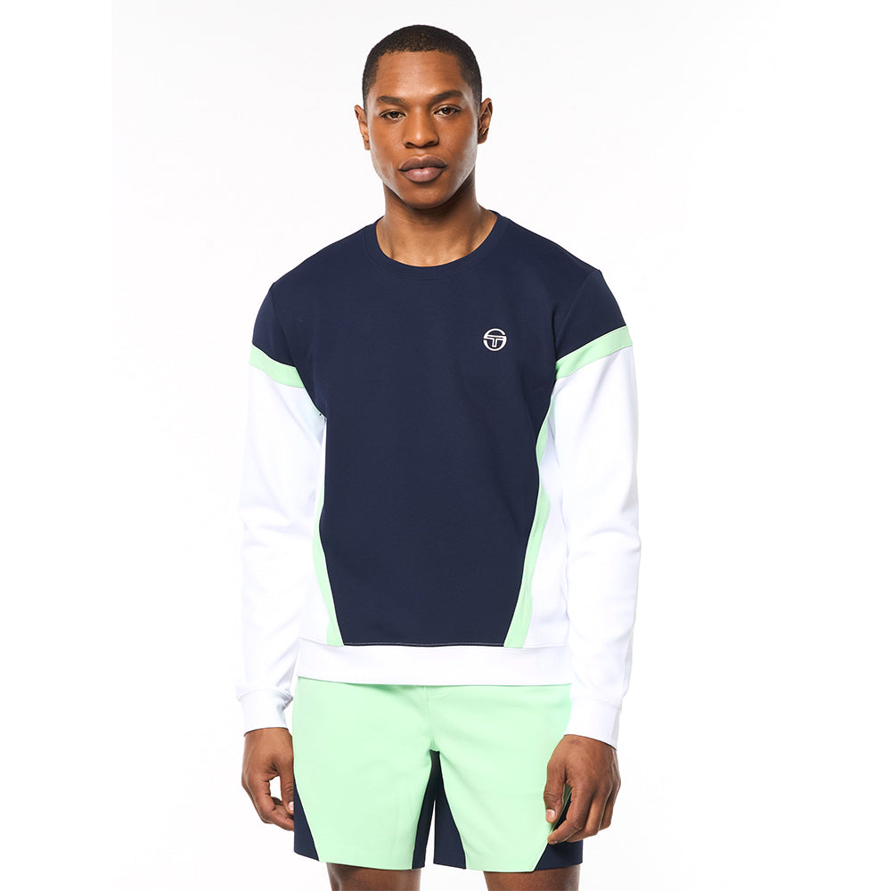 Sergio Tacchini Pagia Crewneck - Maritime Blue