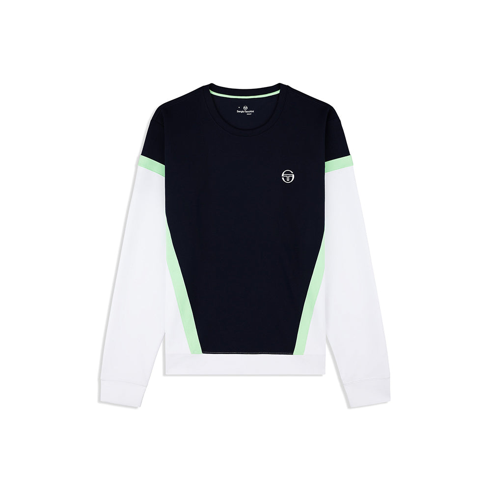 Sergio Tacchini Pagia Crewneck - Maritime Blue