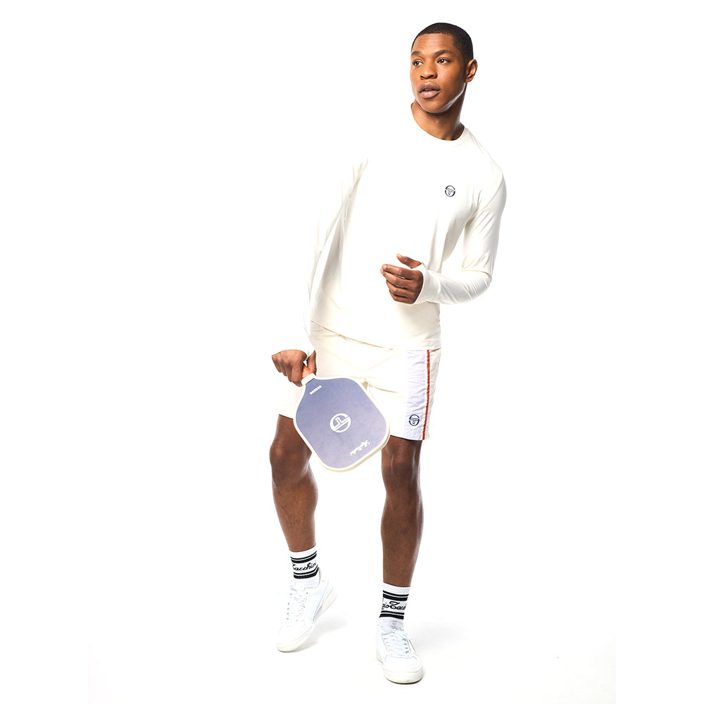 Sergio Tacchini Attivo Damarindo Long Sleeve Tee - Gardenia