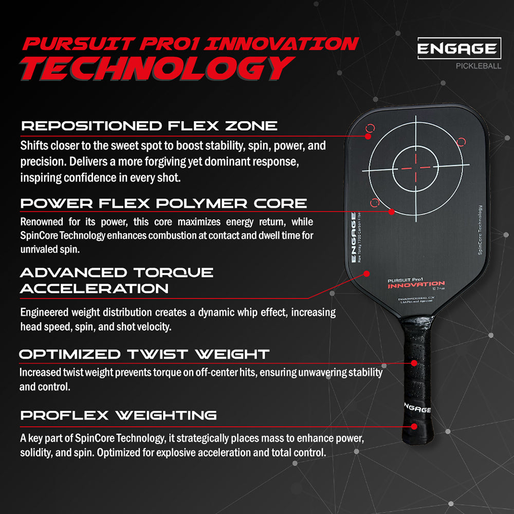 Engage Pickleball Pursuit Pro1 Innovation