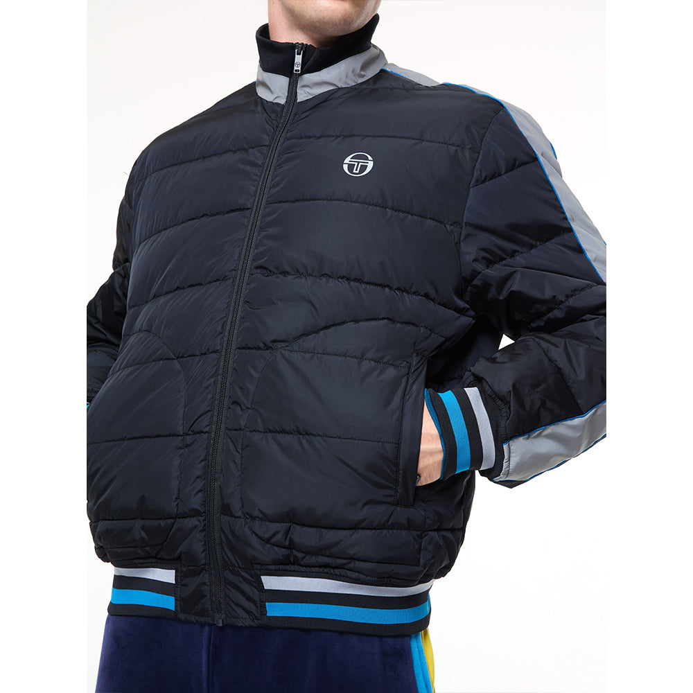 Sergio Tacchini Caldo Puffer Jacket - Black Beauty