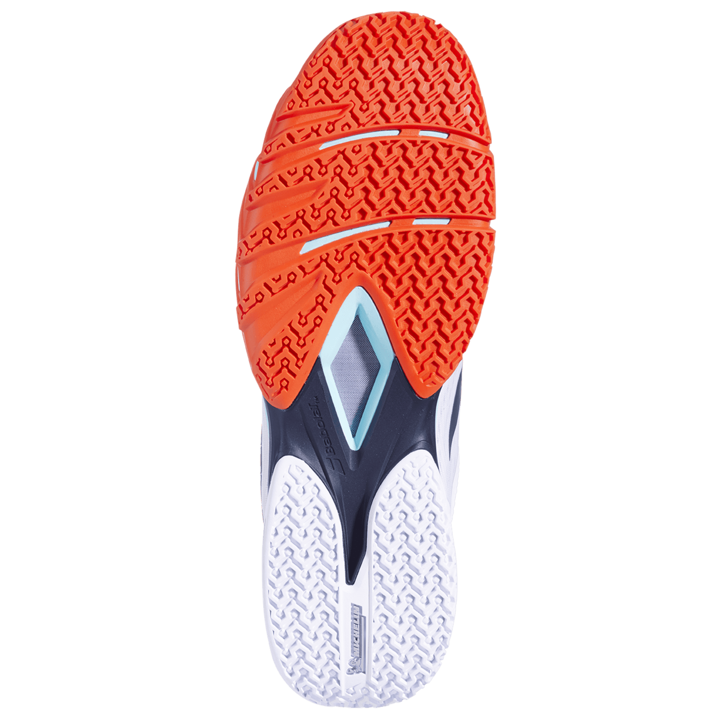Babolat Padel Shoes Premura 3 Lebron | Men - White & Orange