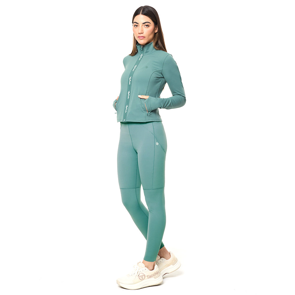 Sergio Tacchini Delfina Contour Jacket - Duck Green
