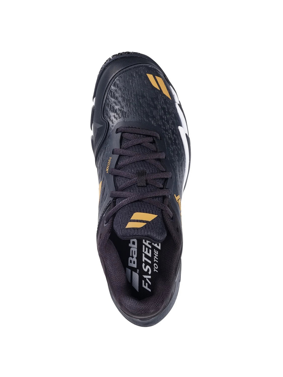 Babolat Premura 3 Men Padel Shoes | Black & Gold