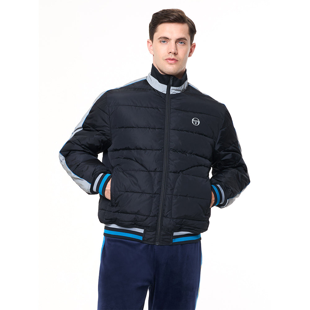 Sergio Tacchini Caldo Puffer Jacket - Black Beauty