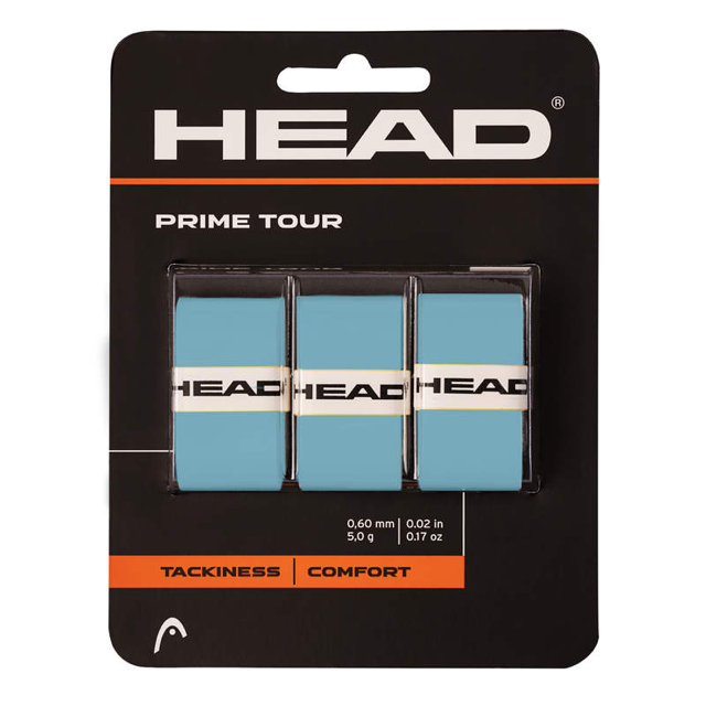 Head Multisport Overgrips Prime Tour 3 PCS Pack blue