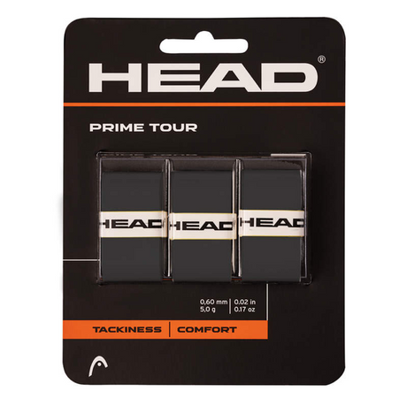 Head Multisport Overgrips Prime Tour 3 PCS Pack black