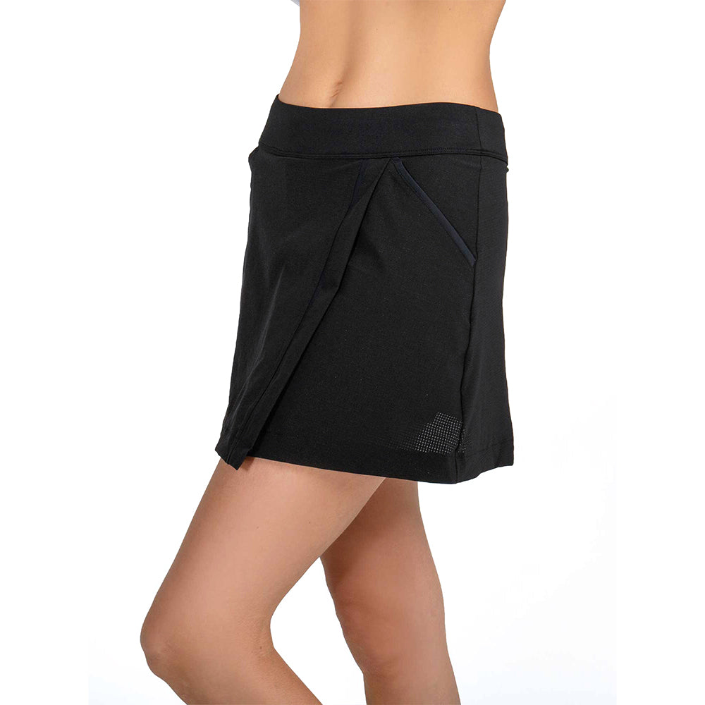 inPhorm NYC Lana Tennis & Golf Wrap Skirt - Black